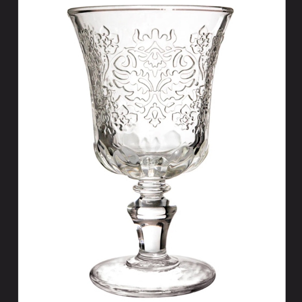 New! 🇫🇷✨🇫🇷La Rochere Amboise 9oz. Glass Goblet Set of 4—LIMITED & RARE